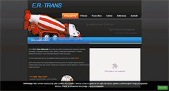 Desktop Screenshot of ertrans.pl